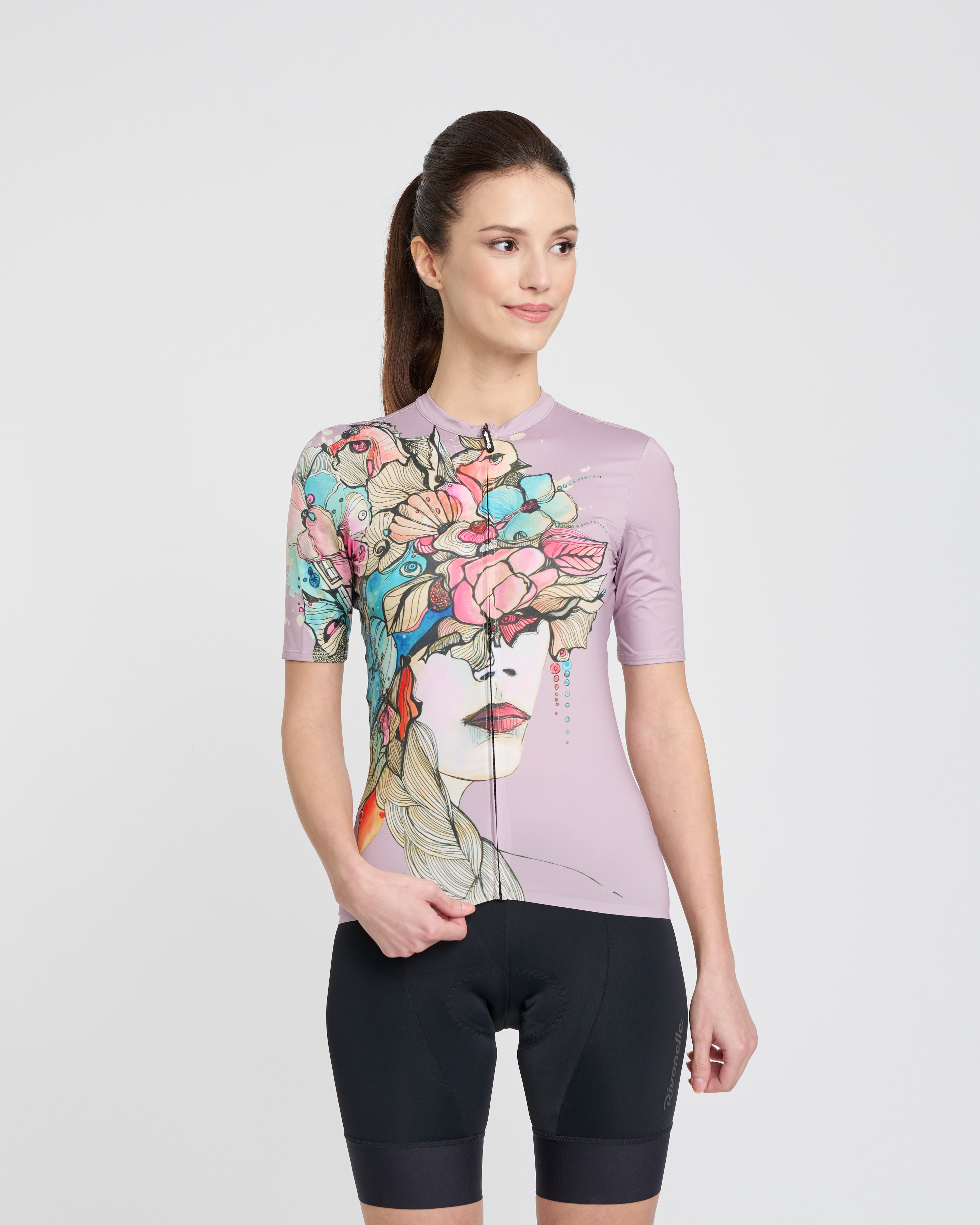 Marvel Ms Flower Badge Girls Short Sleeve Tee Shirt, Tahiti Blue, X-Large
